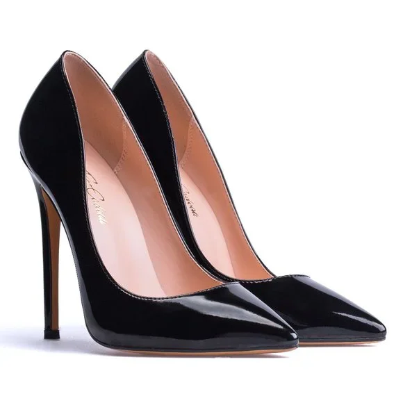 Petit Cadeau Leona - Classic and Sexy Slip on Pumps with 5" High Heels. NEW! - Picture 3 of 9